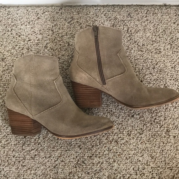 Tan Booties - Picture 2 of 8